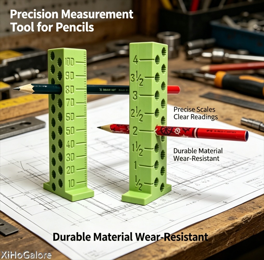 Tools Set Workshop - Professional Woodworking Height Marking Ruler 3D