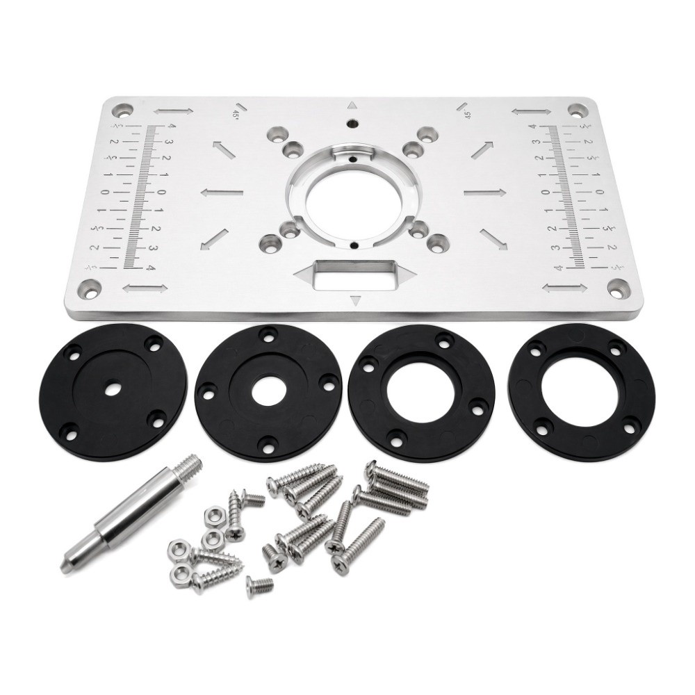 Router Table Insert - Aluminum Alloy Router Table Insert Plate