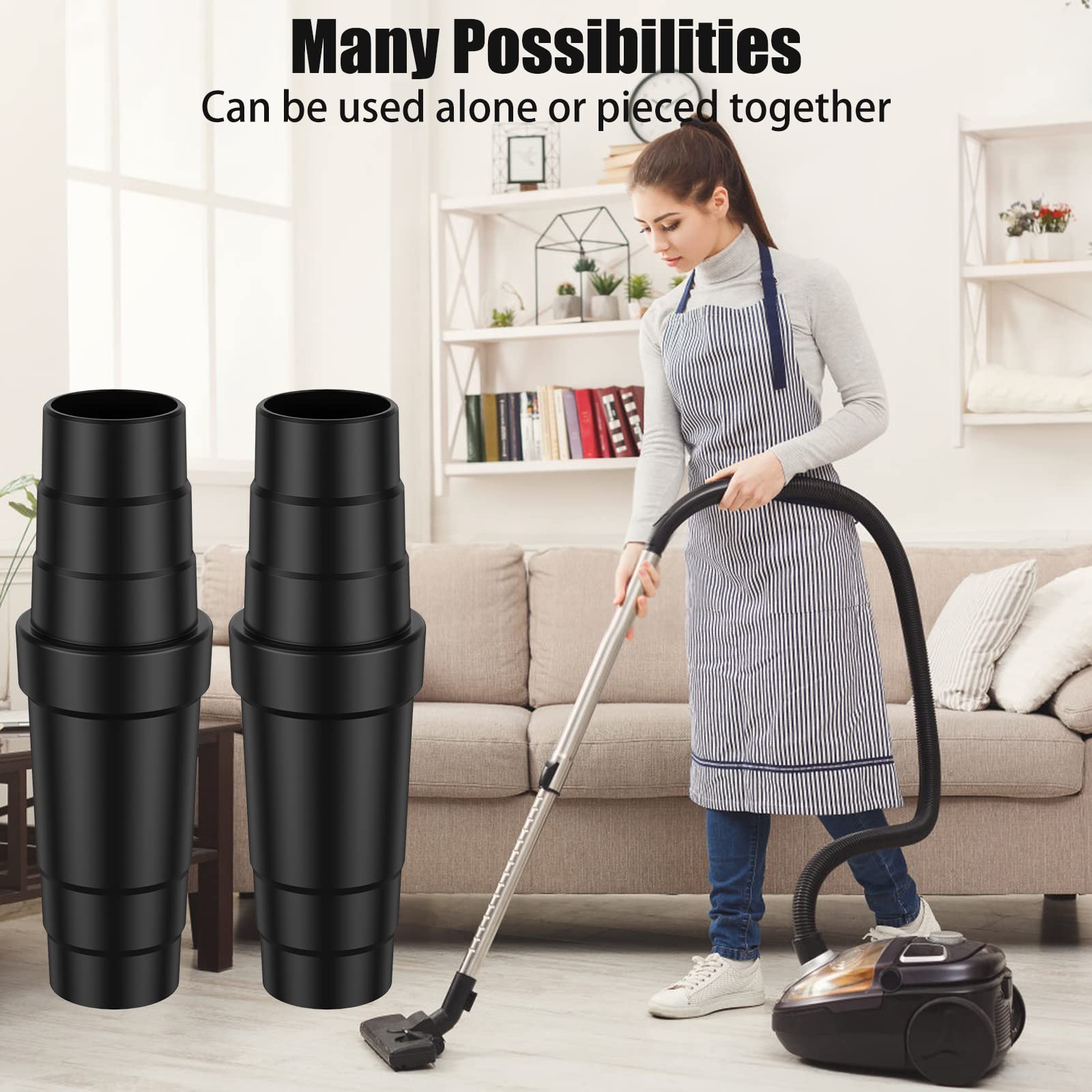 Tools Set Workshop - Airtight Universal Vacuum Hose Adapter Connector