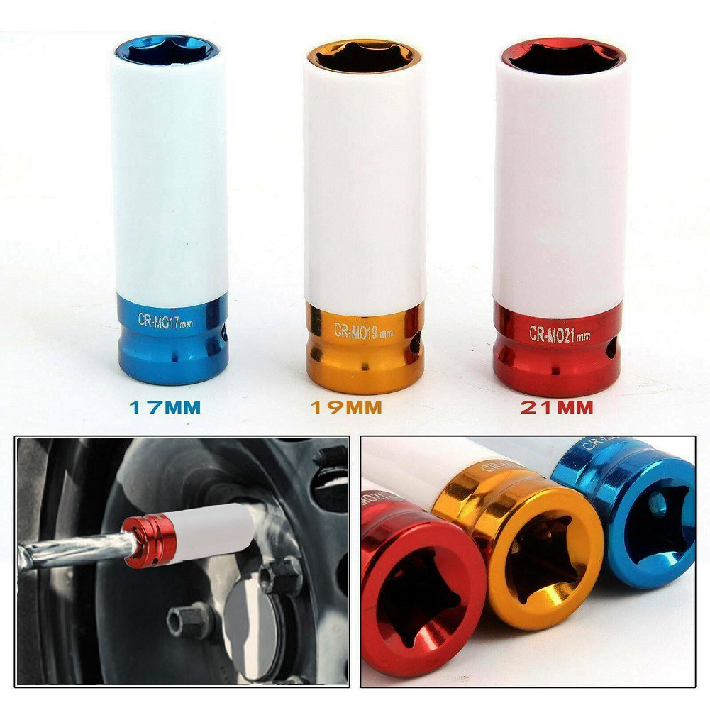 Mini Workshop Tools - 1Pc Metal Socket 17mm/19mm/21mm Socket Wrench