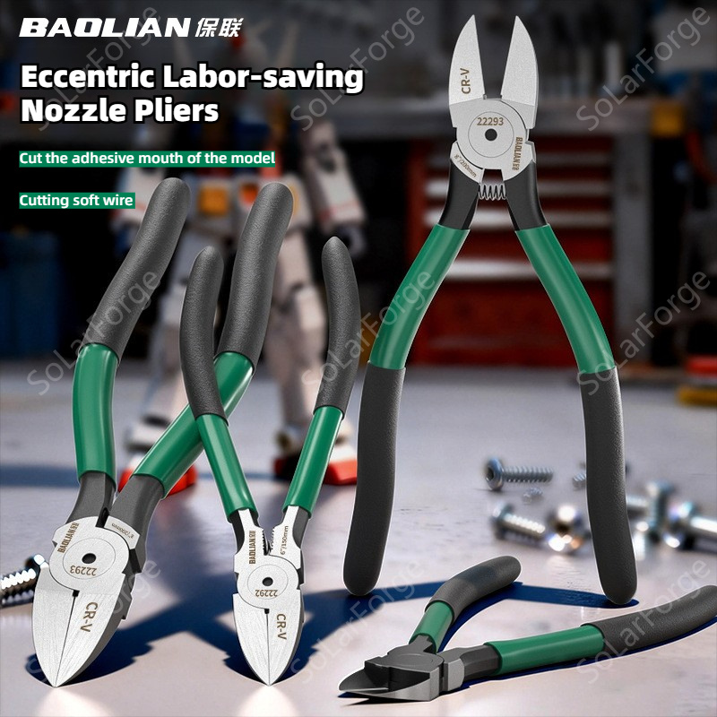 Tools For Motorcycle Workshop - Industrial Grade Oblique Pliers 5/6/8