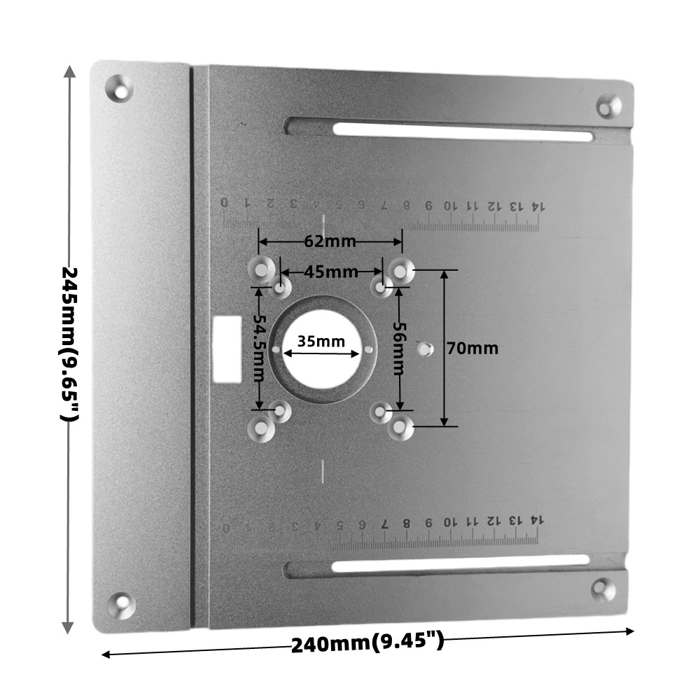 Aluminium Router Table Insert  - огляд і ціна Router Table Insert