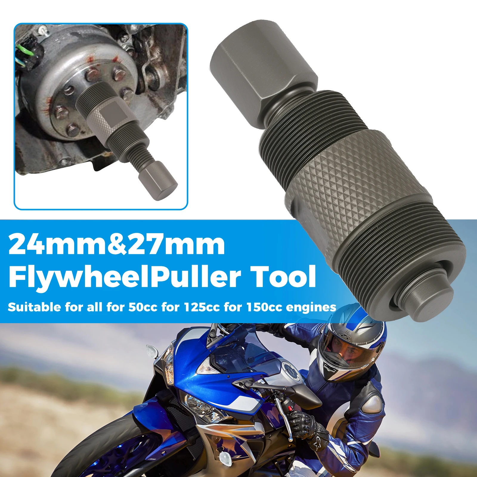 Clutch Lock Nut Tool Steel Fly - огляд і ціна Tools For Motorcycle Workshop