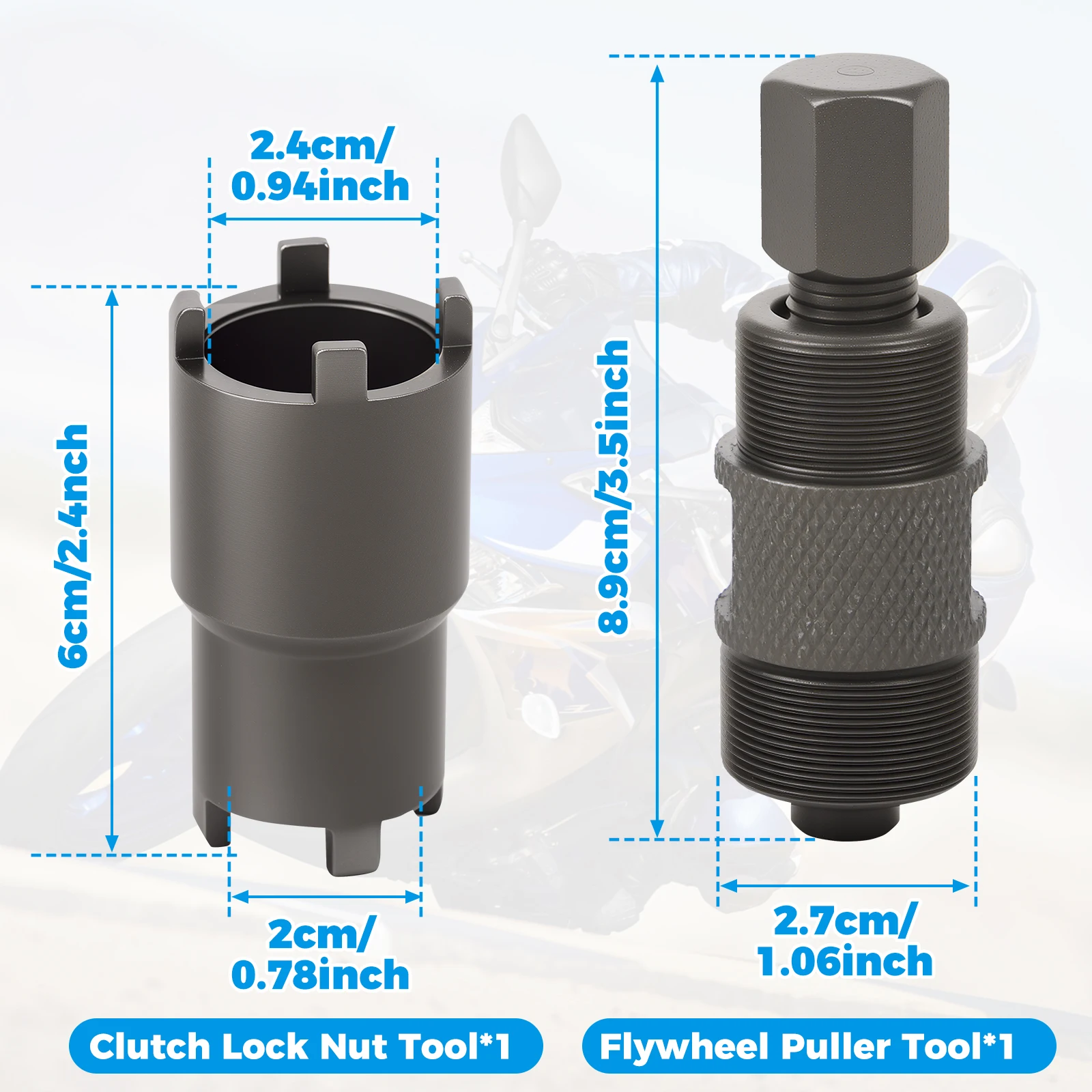 Clutch Lock Nut Tool Steel Fly - огляд і ціна Tools For Motorcycle Workshop