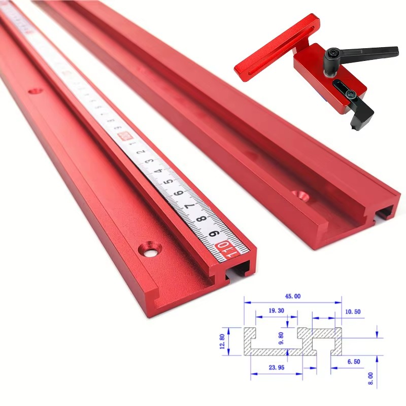 1PC Chute Aluminium alloy T-tr - огляд і ціна Router Table Insert