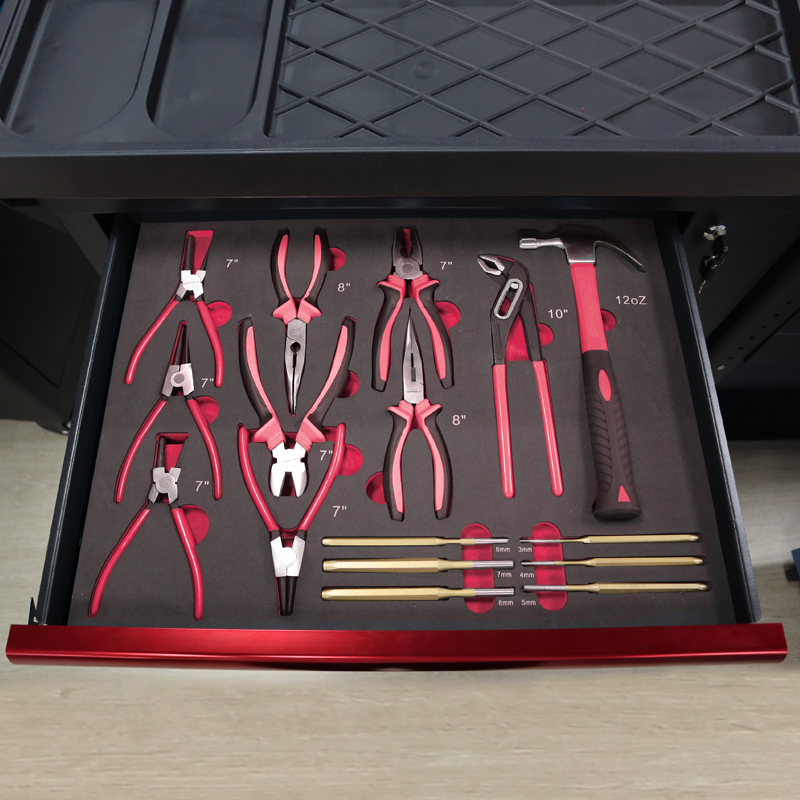 7 Drawer Tool Trolley With 273 - огляд і ціна Tools Set Workshop
