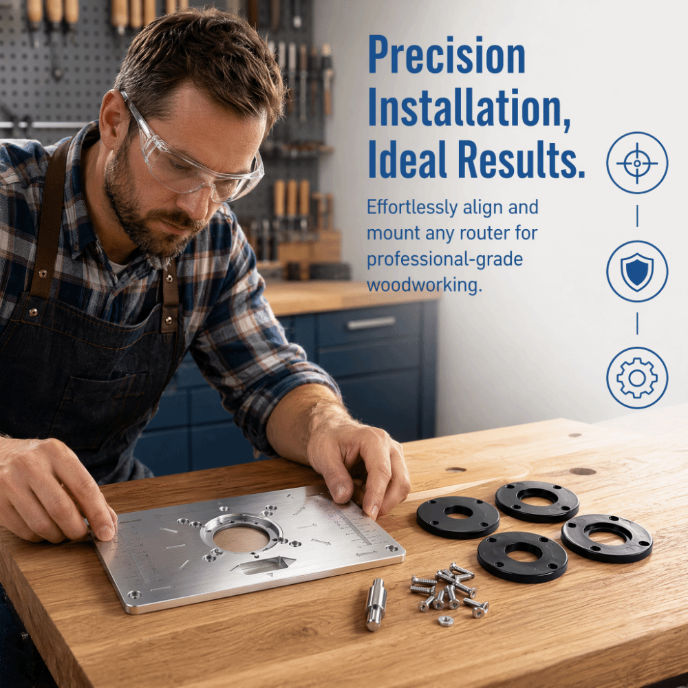Aluminum Alloy Router Table In - огляд і ціна Router Table Insert