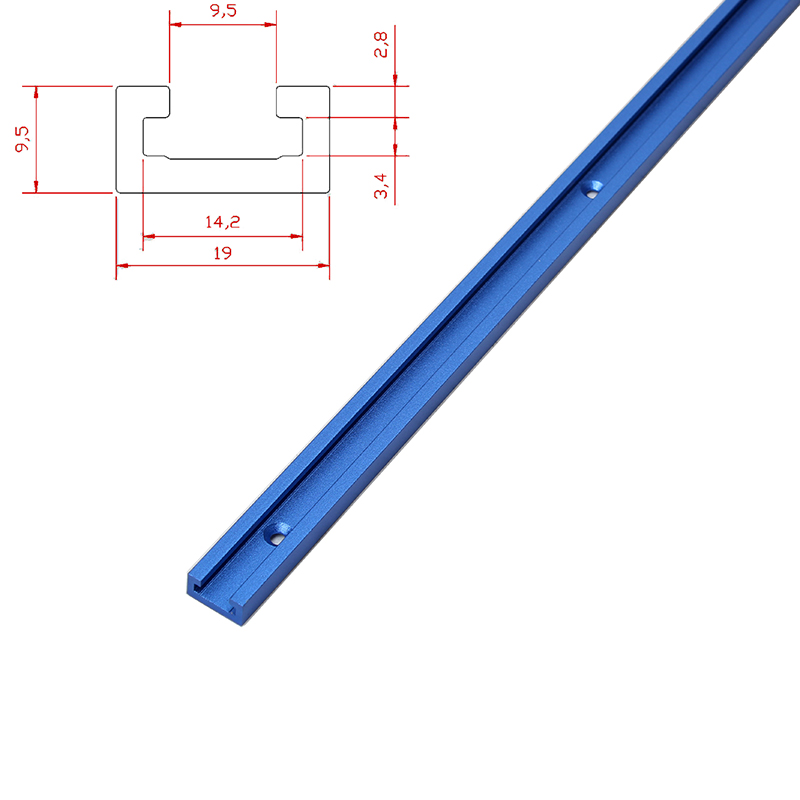 1Pc 19/30/45/75Type T-tracks T - огляд і ціна Router Table Insert