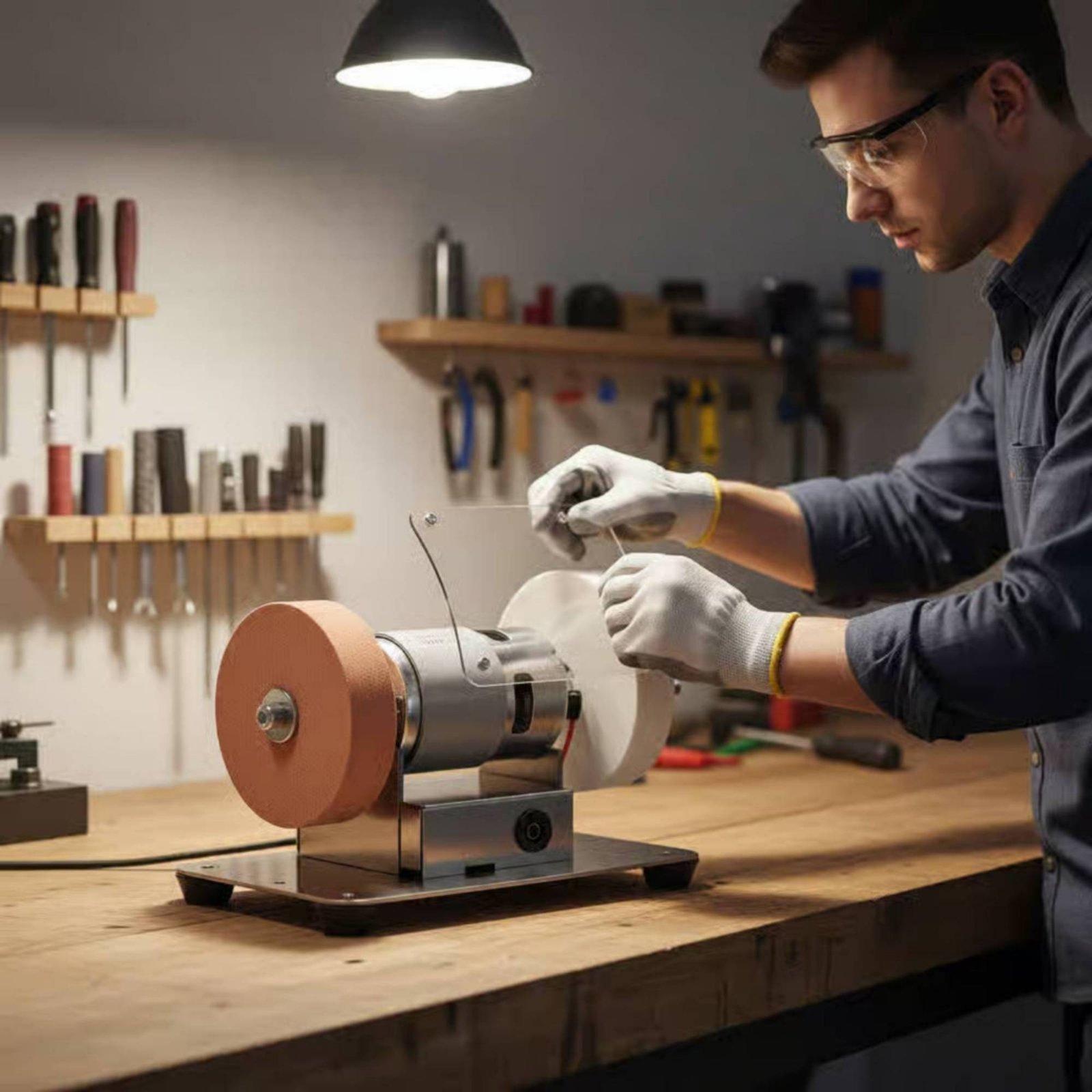 Mini Bench Grinder Multifuncti - огляд і ціна Mini Workshop Tools