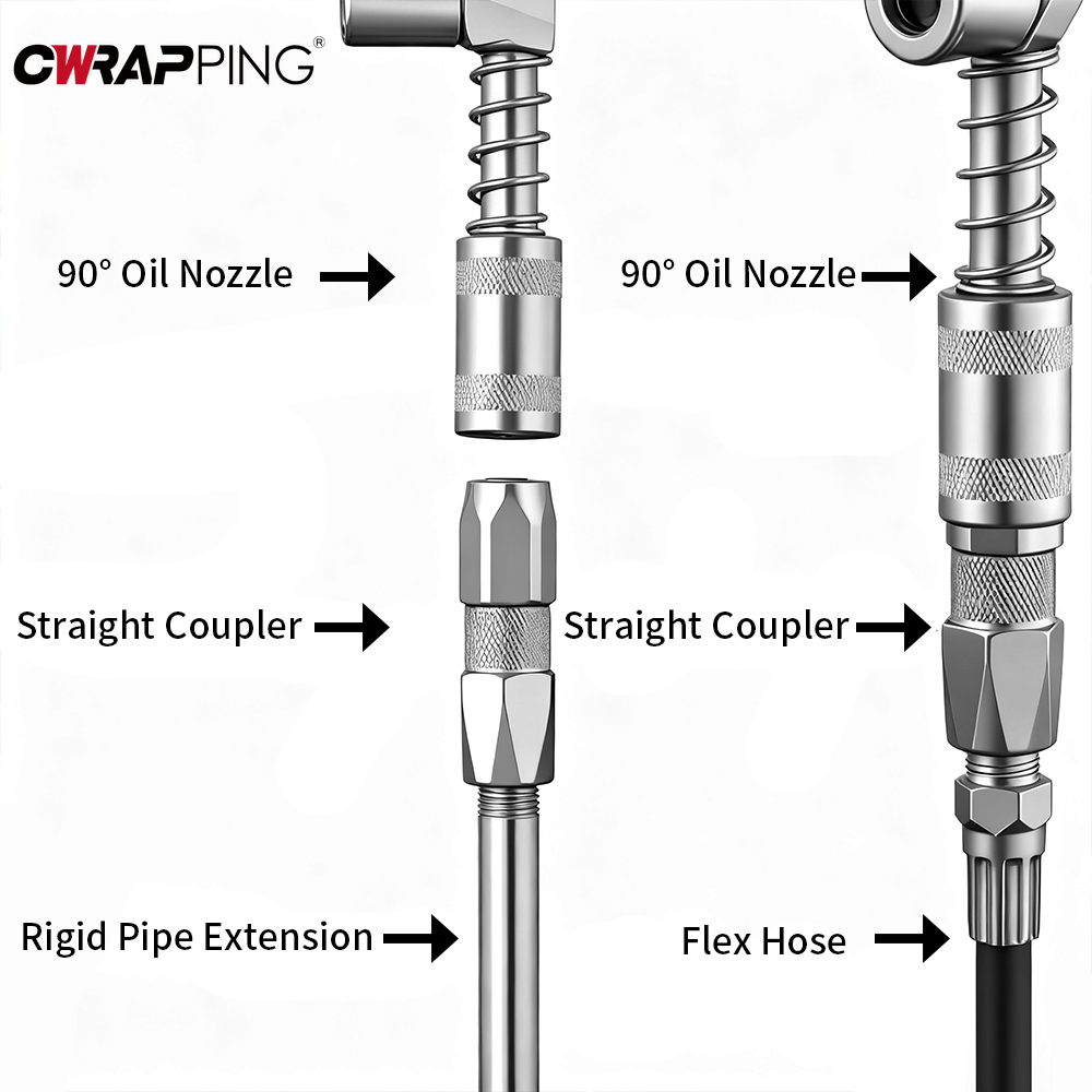 Grease Gun Adapter 90 Degree C - огляд і ціна Car Workshop Tools And Equipment