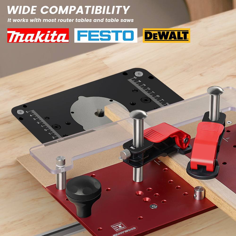 Hooked On Router Table Rail Co - огляд і ціна Router Table Insert