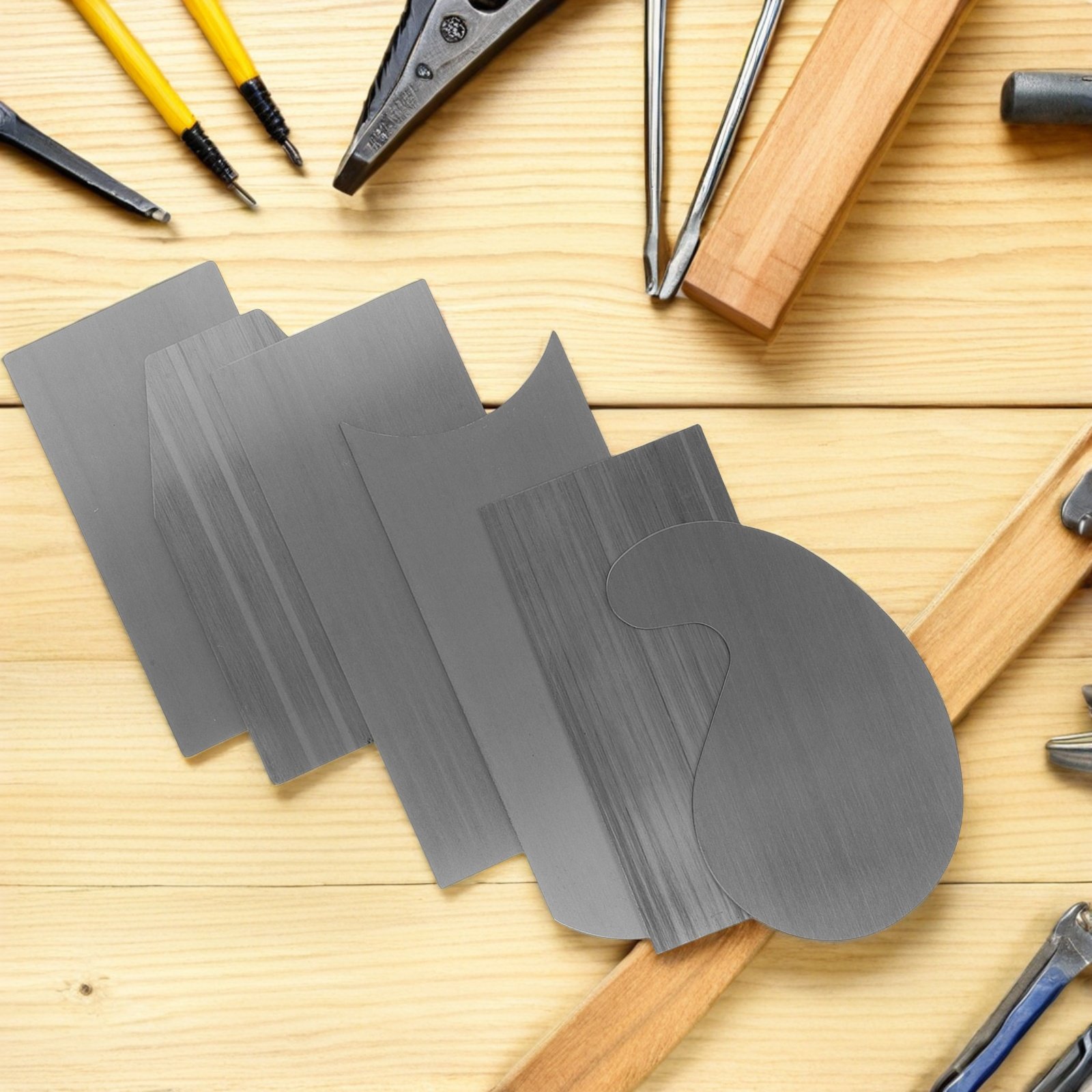 2Sets Multi-Shaped Card Scrape - огляд і ціна Card Scraper Cabinet