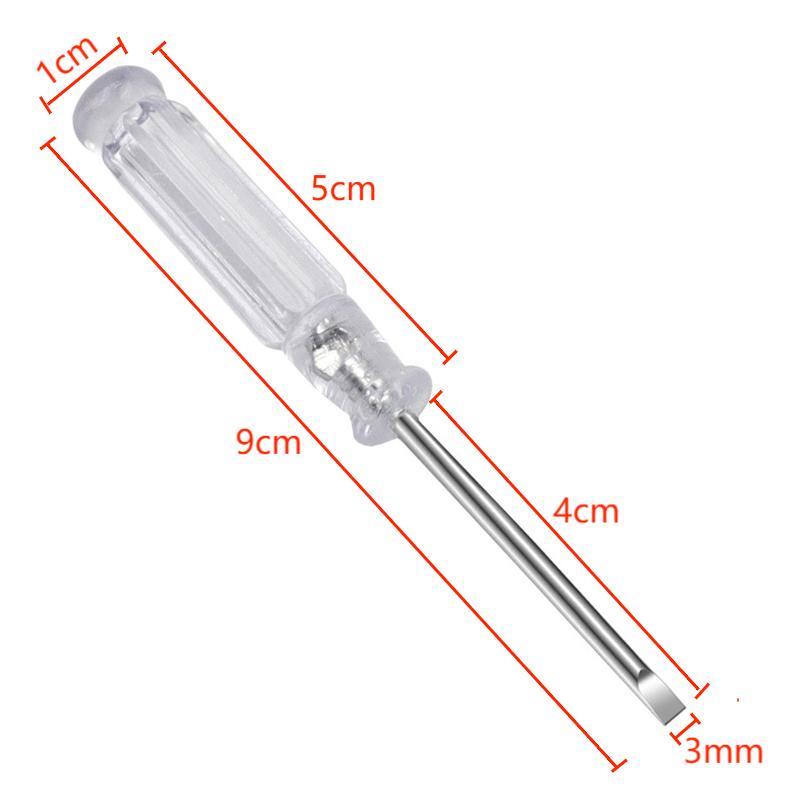 10Pcs Mini Screwdriver Set 3MM - огляд і ціна Workshop Tools Pictures
