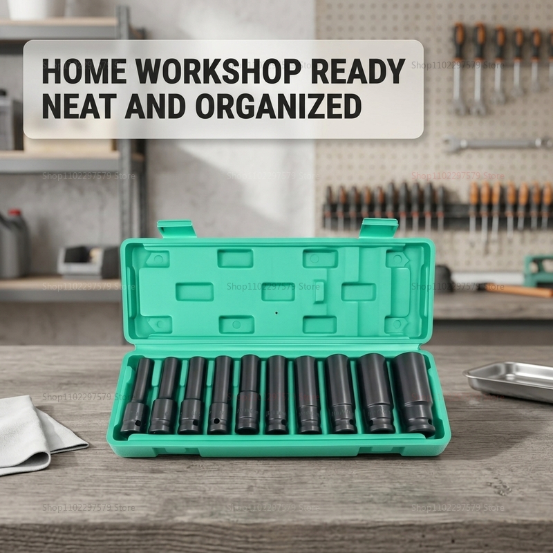 10pcs Socket Wrench Set 8-24mm - огляд і ціна Tools Set Workshop