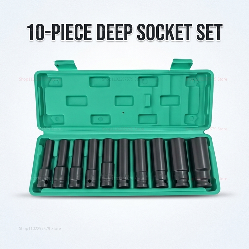 10pcs Socket Wrench Set 8-24mm - огляд і ціна Tools Set Workshop
