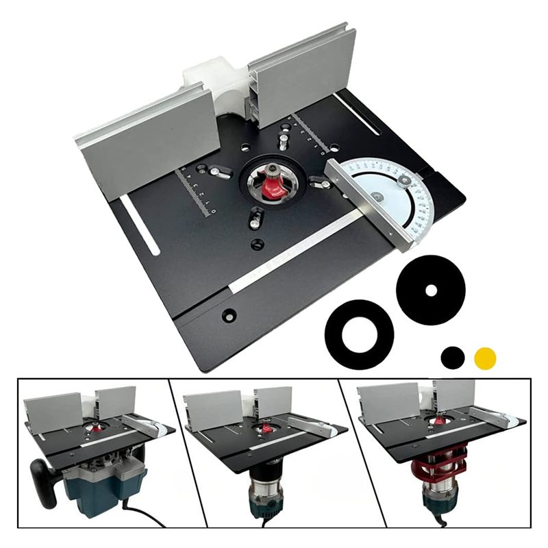 EYFL-Router Table Insert Plate - огляд і ціна Router Table Insert